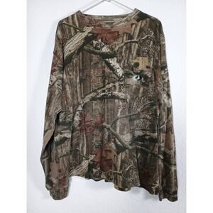 Mossy Oak Break Up Infinity Camo Shirt Men's XL Long Sleeve Hunting Outdoors‎